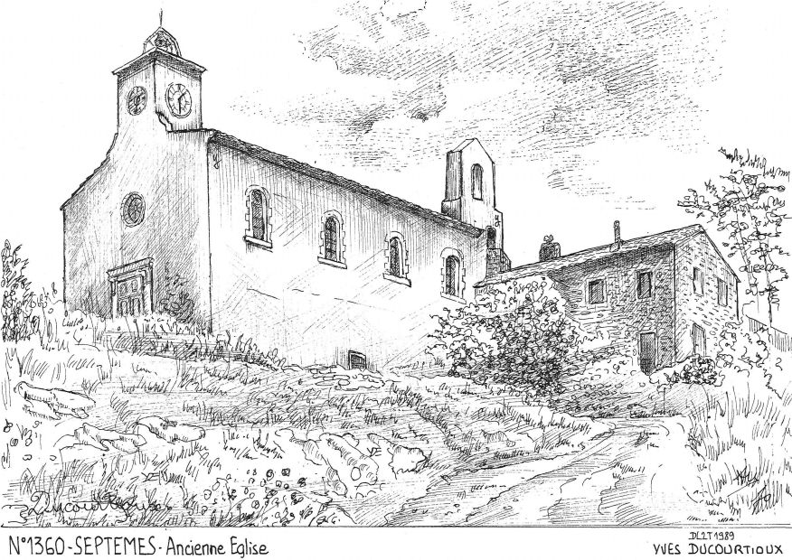 N 13060 - SEPTEMES LES VALLONS - ancienne église
